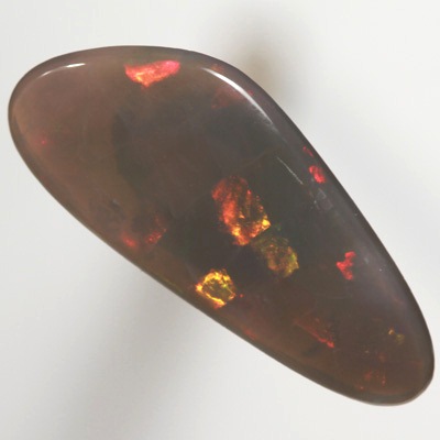 SOLID BLACK OPAL Bright Flag Harlequin pattern SEE VIDEO